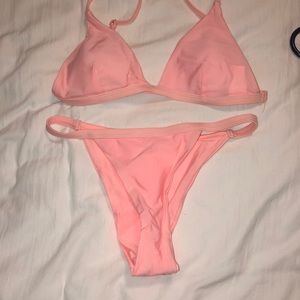pink bikini